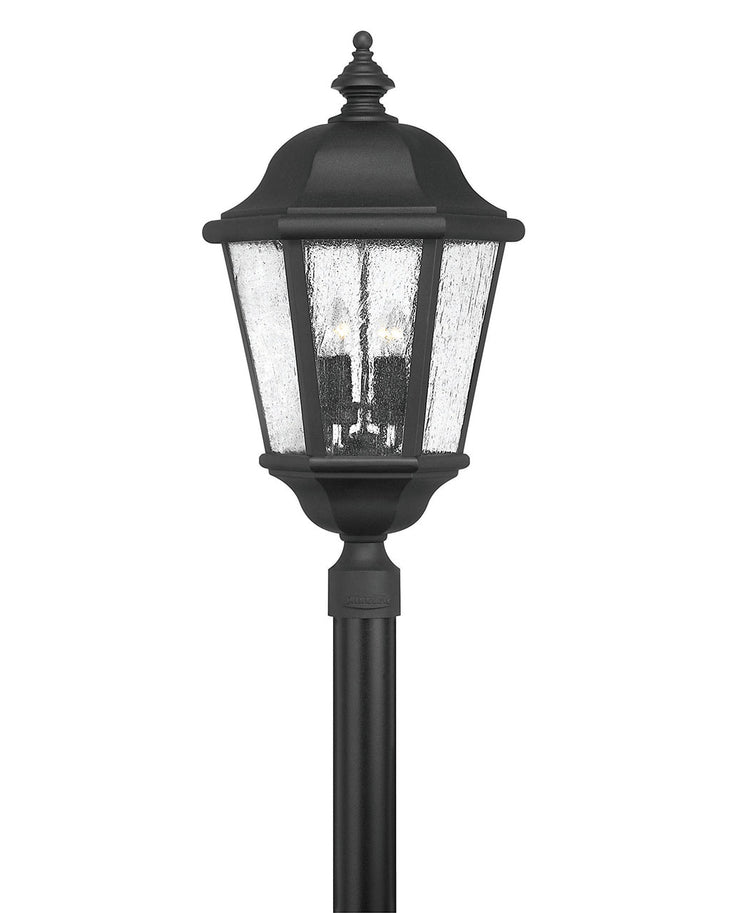 Hinkley - 1677BK-LV - LED Post Top or Pier Mount Lantern - Edgewater - Black