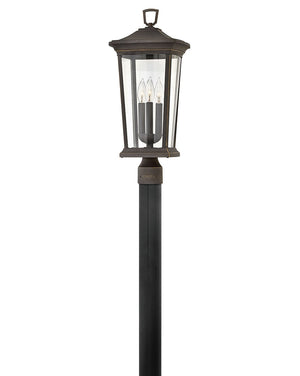 Hinkley - 2361OZ-LV - LED Post Top or Pier Mount Lantern - Bromley - Oil Rubbed Bronze