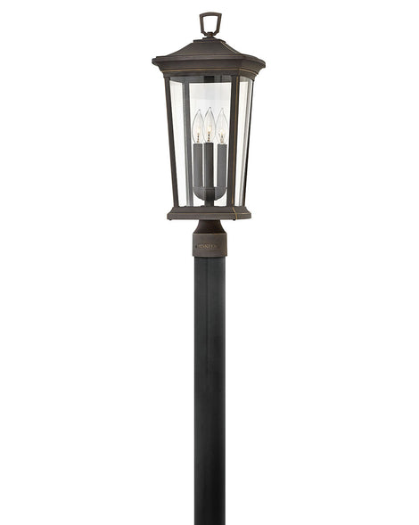 Hinkley - 2361OZ-LV - LED Post Top or Pier Mount Lantern - Bromley - Oil Rubbed Bronze