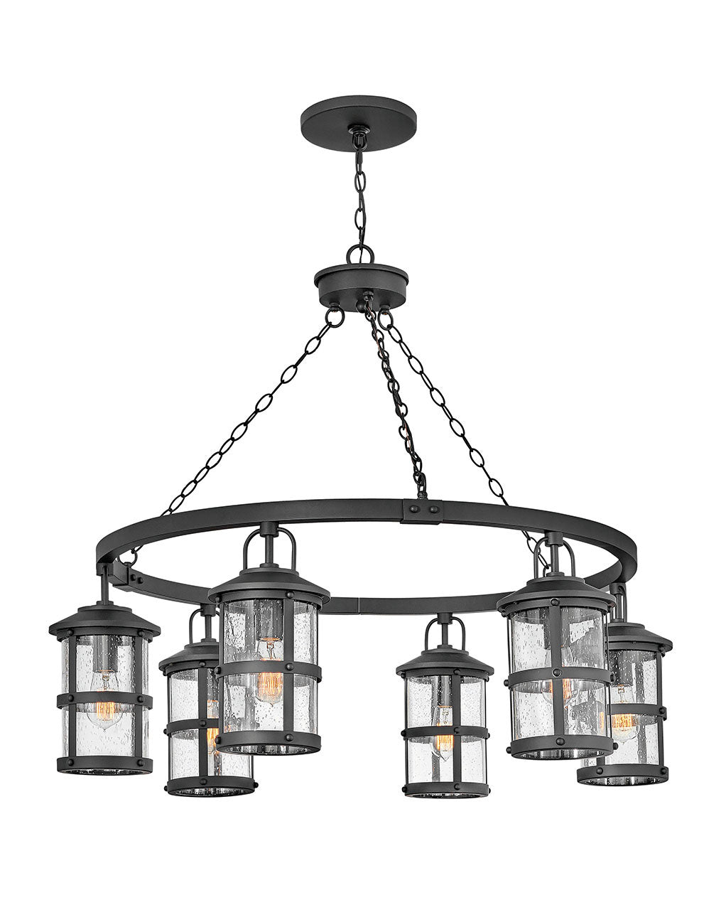 Hinkley - 2689BK-LV - LED Chandelier - Lakehouse - Black