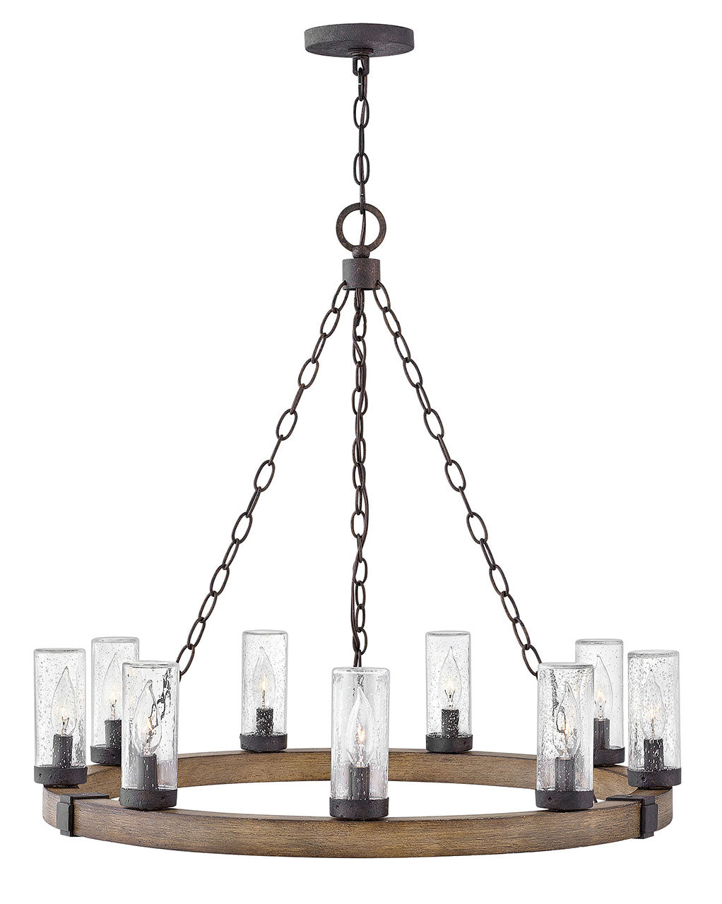 Hinkley - 29208SQ-LV - LED Chandelier - Sawyer - Sequoia