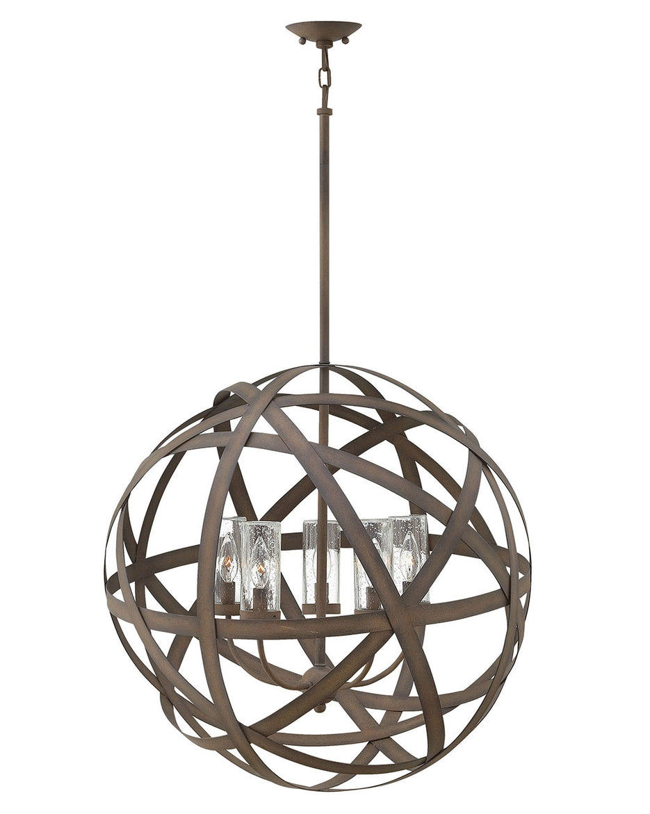 Hinkley - 29705VI-LV - LED Chandelier - Carson - Vintage Iron