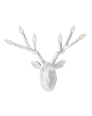 Hinkley - 30602CI - LED Wall Sconce - Stag - Chalk White