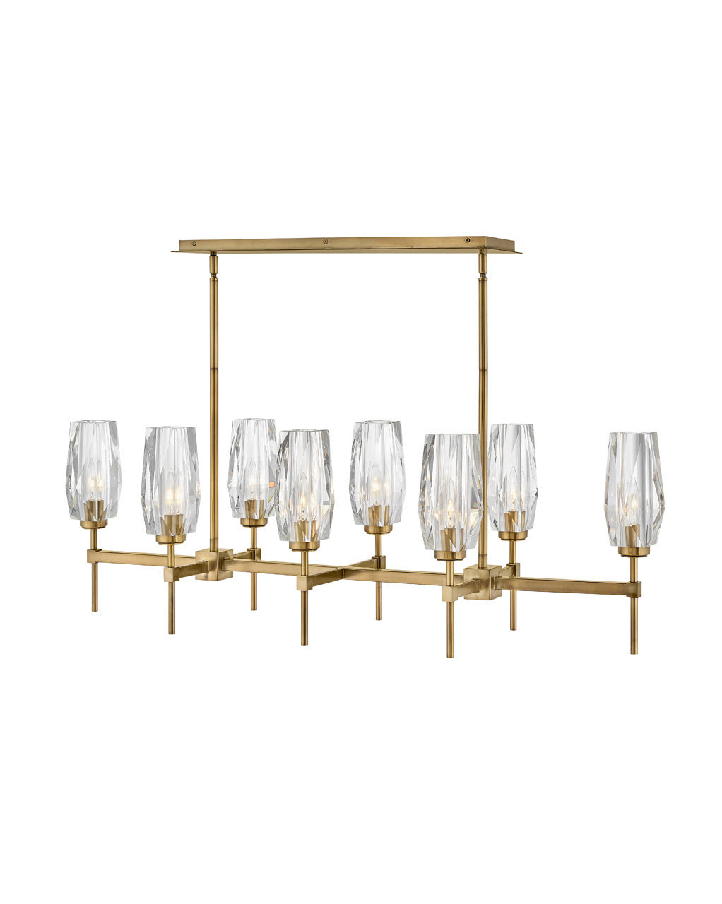 Hinkley - 38256HB - LED Linear Chandelier - Ana - Heritage Brass