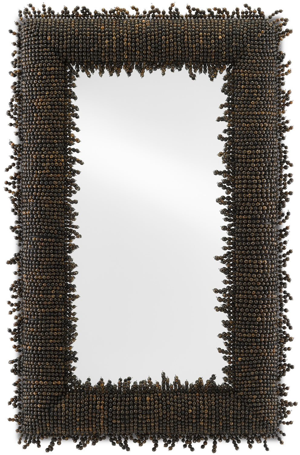 Currey and Company - 1000-0081 - Mirror - Pasay - Black/Mirror