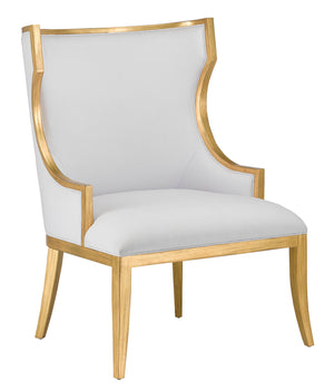 Currey and Company - 7000-0841 - Chair - Garson - Antique Gold