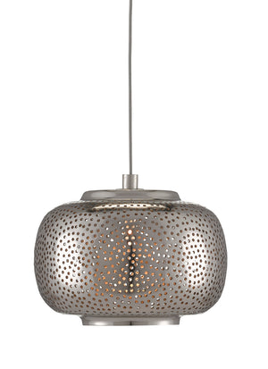 Currey and Company - 9000-0688 - One Light Pendant - Pepper - Nickel