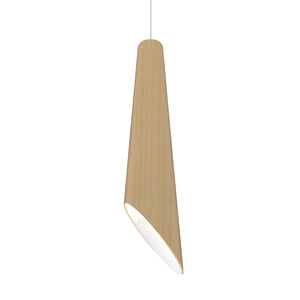 Accord Lighting - 1277.34 - One Light Pendant - Conical - Maple