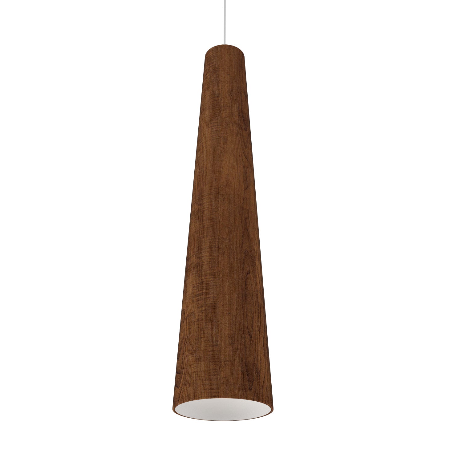 Accord Lighting - 1280.06 - One Light Pendant - Conical - Imbuia