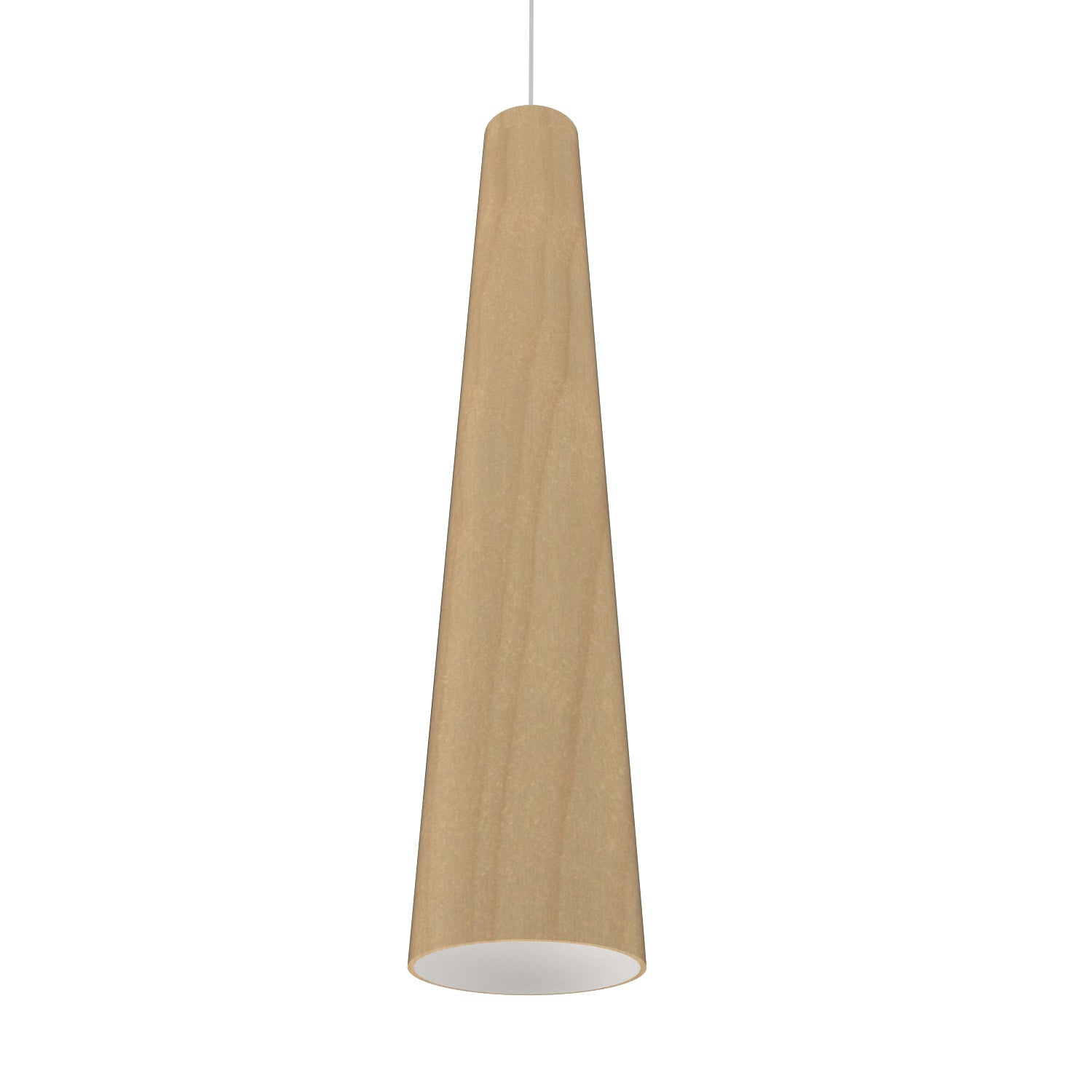 Accord Lighting - 1280.34 - One Light Pendant - Conical - Maple