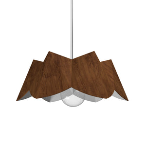 Accord Lighting - 1283.06 - One Light Pendant - Physalis - Imbuia