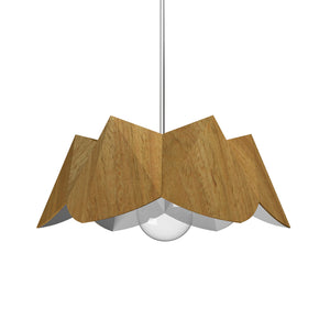 Accord Lighting - 1283.09 - One Light Pendant - Physalis - Louro Freijo