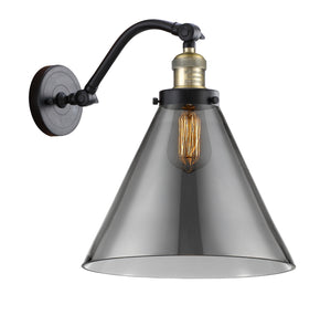 Innovations - 515-1W-BAB-G43-L - One Light Wall Sconce - Franklin Restoration - Black Antique Brass