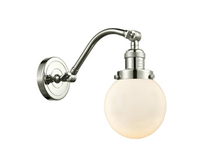 Innovations - 515-1W-PN-G201-6 - One Light Wall Sconce - Franklin Restoration - Polished Nickel