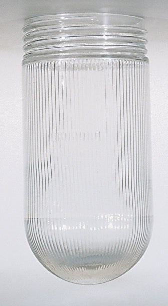 Satco - 50-547 - Glass - Clear Ribbed