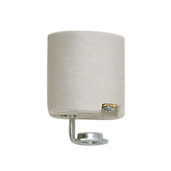 Satco - 80-2120 - Socket - Glazed White