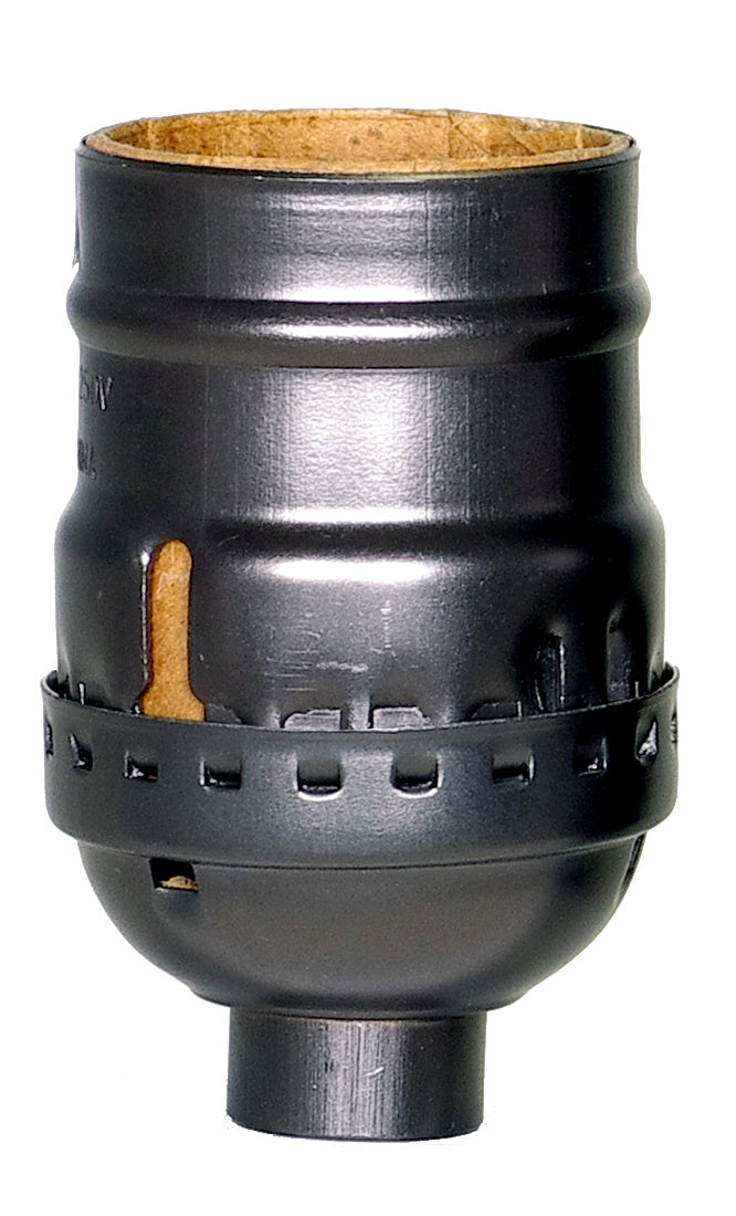 Satco - 80-2396 - Short Keyless Socket - Dark Antique Brass