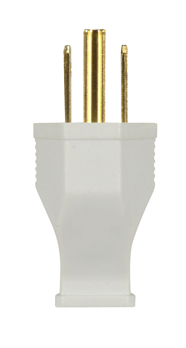 Satco - 80-2413 - Thermoplastic Hd Plug - White