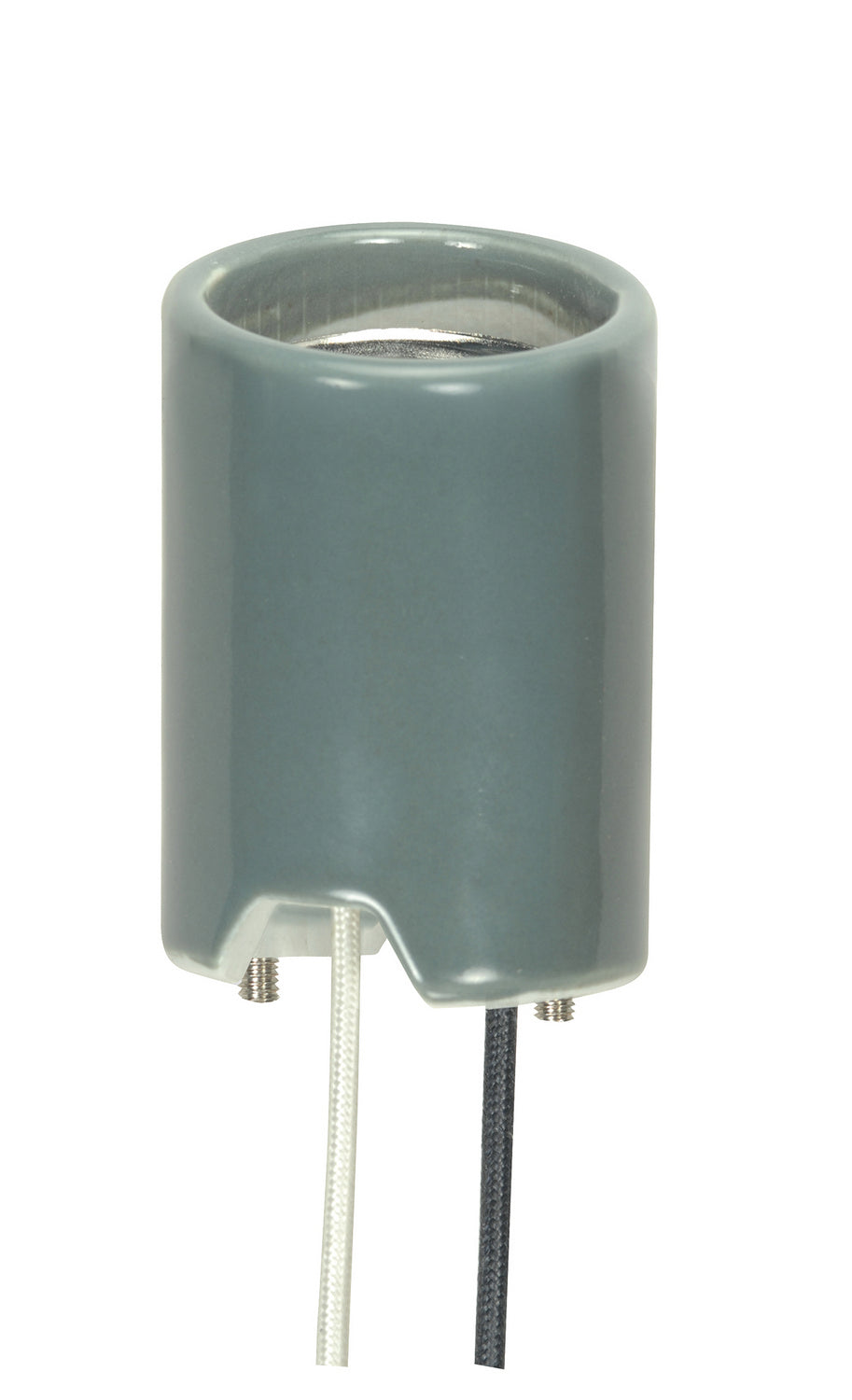 Satco - 80-2425 - Porcelain Par 56 And 64 Connector - Gray