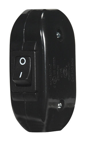 Satco - 80-2496 - Heavy Duty Feed Thru Switch - Black