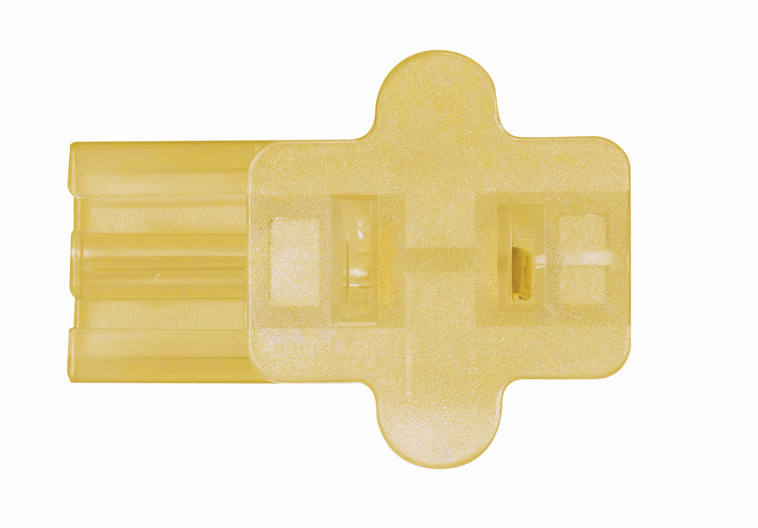 Satco - 80-2517 - Female Slide Plug - Clear Gold