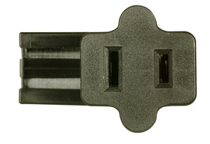 Satco - 80-2519 - Female Spt-2 Plug - Brown