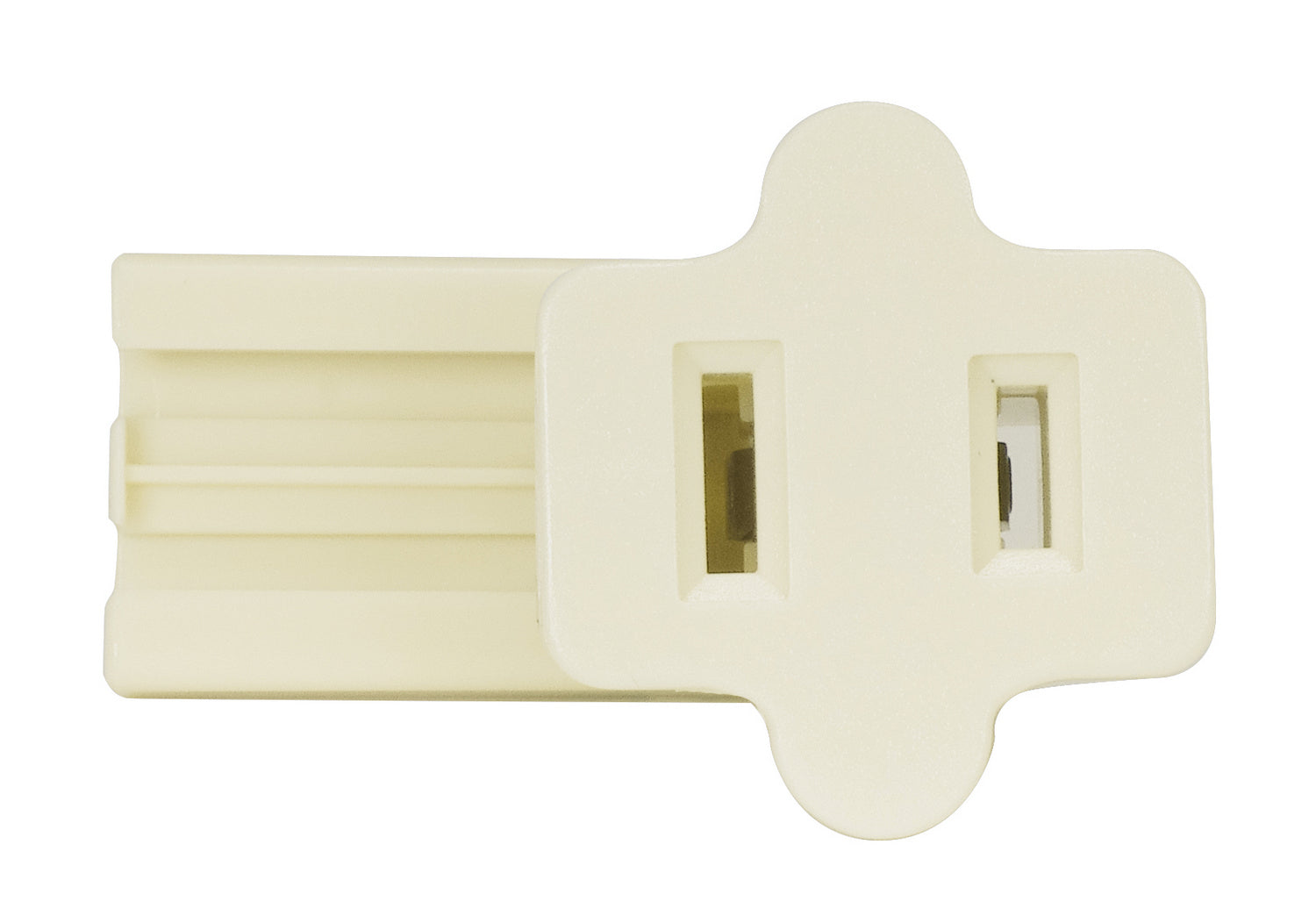 Satco - 80-2520 - Female Spt-2 Plug - Ivory