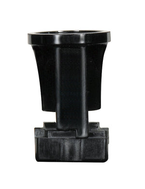 Satco - 80-2529 - E12 Phenolic Lampholder - Black