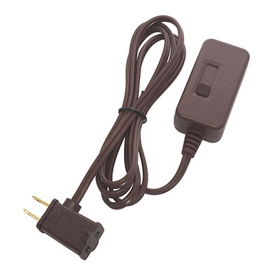 Satco - 80-2703 - Full Range LED Dimmer with 6 ft. Cord Set - Brown