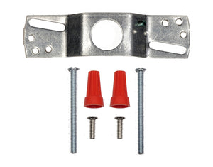 Satco - 90-840 - Wired Holder - Chrome