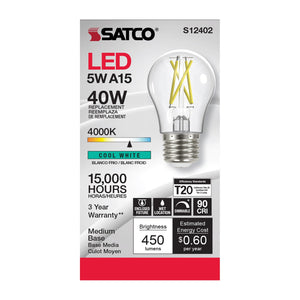 Satco - S12402 - Light Bulb - Clear