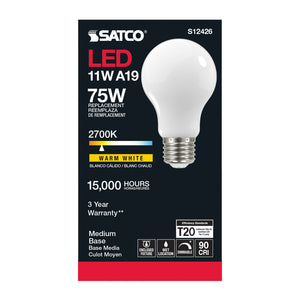 Satco - S12426 - Light Bulb - Soft White