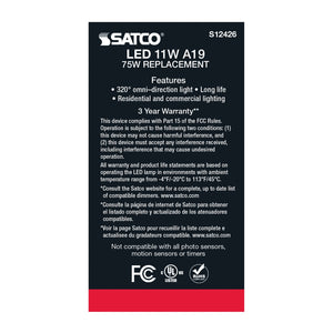 Satco - S12426 - Light Bulb - Soft White