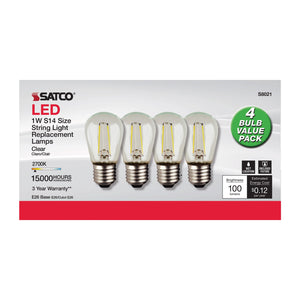 Satco - S8021 - Light Bulb - Clear
