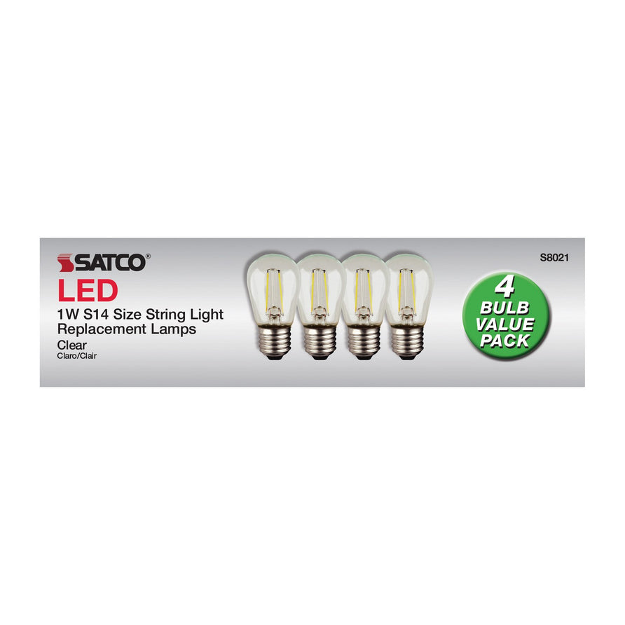 Satco - S8021 - Light Bulb - Clear