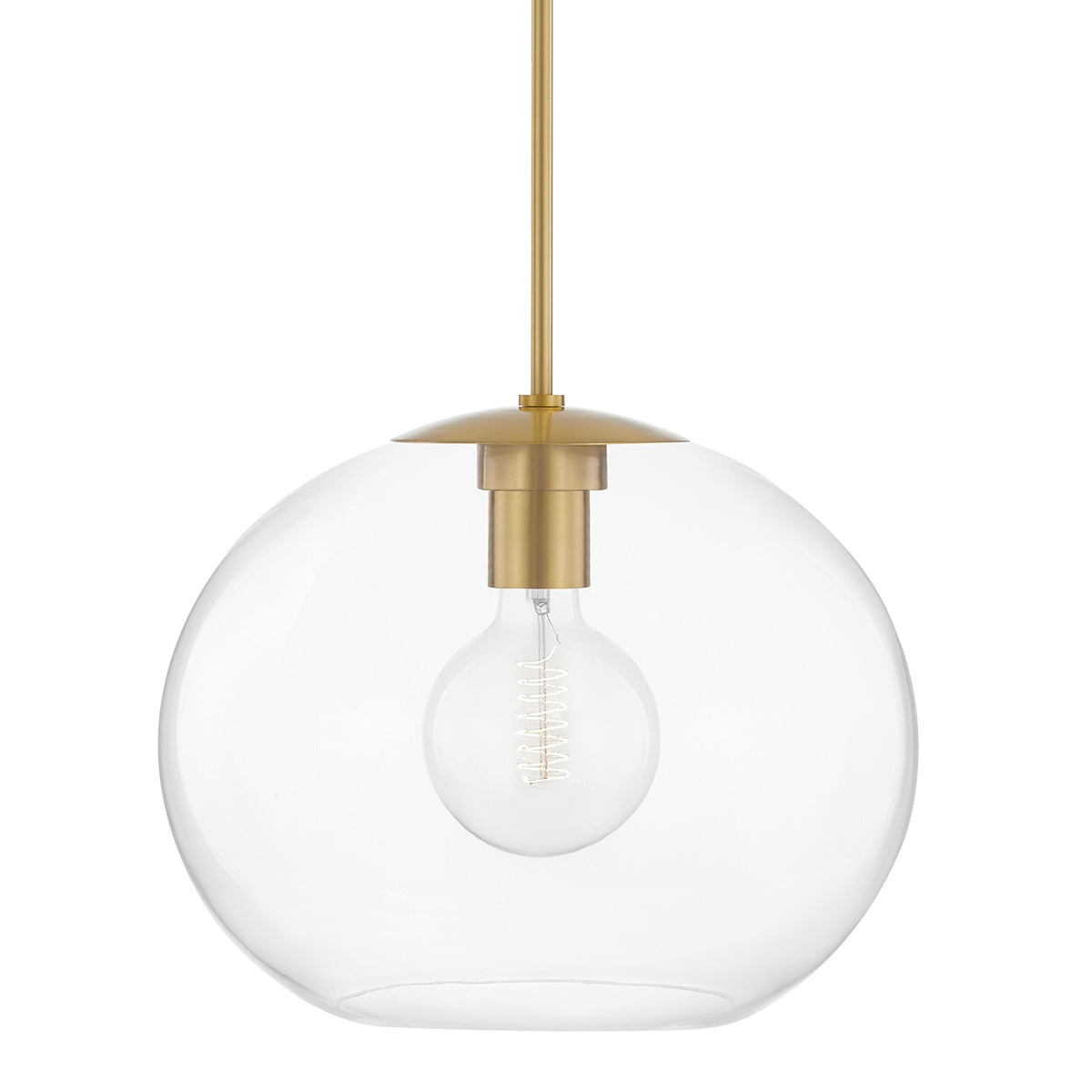 Mitzi - H270701XL-AGB - One Light Pendant - Margot - Aged Brass