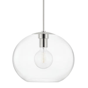 Mitzi - H270701XL-PN - One Light Pendant - Margot - Polished Nickel