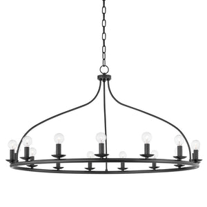 Mitzi - H511815-OB - 15 Light Chandelier - Kendra - Old Bronze