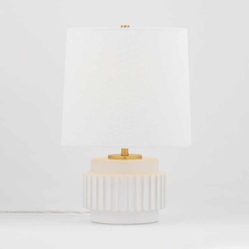 Mitzi - HL452201-MW - One Light Table Lamp - Kalani - Matte White