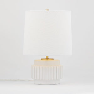 Mitzi - HL452201-MW - One Light Table Lamp - Kalani - Matte White