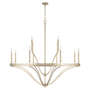 Capital Lighting - 443101WG - 12 Light Chandelier - Isabella - Winter Gold