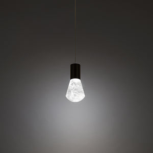 Modern Forms - PD-40106-BK - LED Mini Pendant - Plum - Black