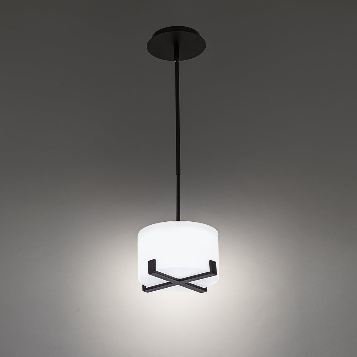 W.A.C. Lighting - PD-69108-BK - LED Mini Pendant - Laurel - Black