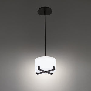 W.A.C. Lighting - PD-69108-BK - LED Mini Pendant - Laurel - Black