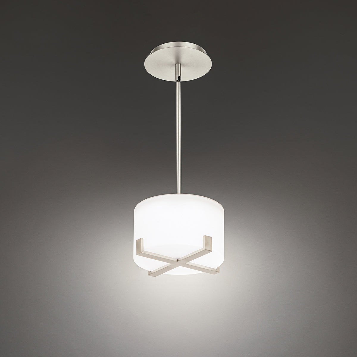 W.A.C. Lighting - PD-69108-BN - LED Mini Pendant - Laurel - Brushed Nickel