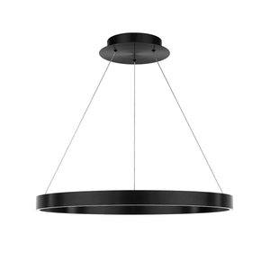 W.A.C. Lighting - PD-81124-BK - LED Pendant - Sirius - Brushed Black