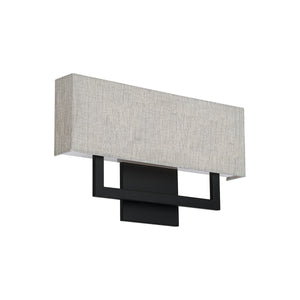 W.A.C. Lighting - WS-13122-BK - LED Wall Sconce - Manhattan - Black