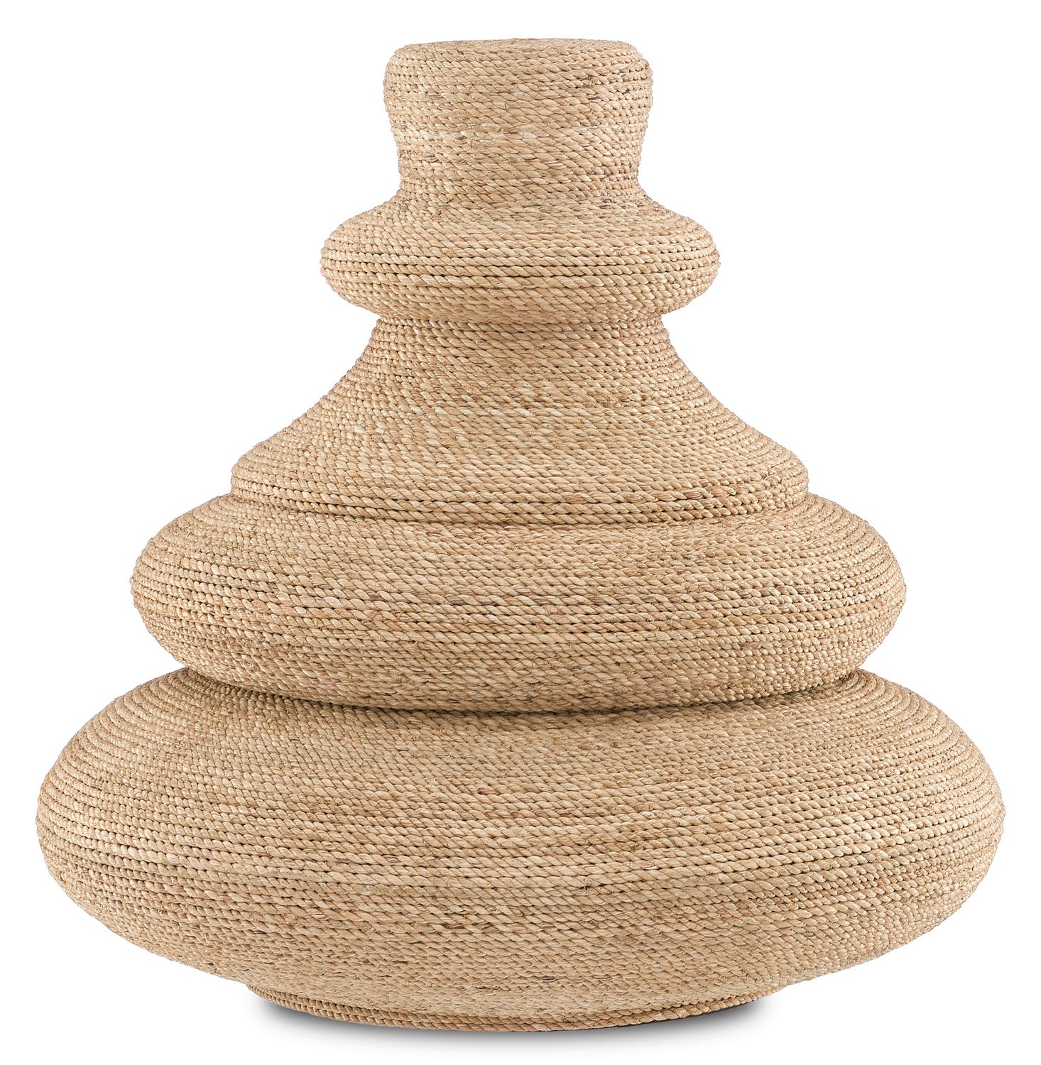 Currey and Company - 1200-0183 - Vessel - Jaru - Natural