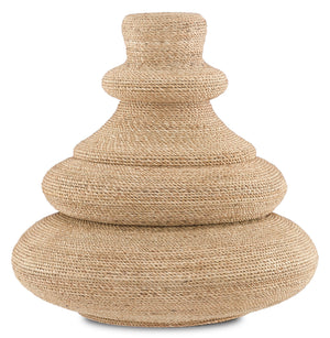 Currey and Company - 1200-0183 - Vessel - Jaru - Natural