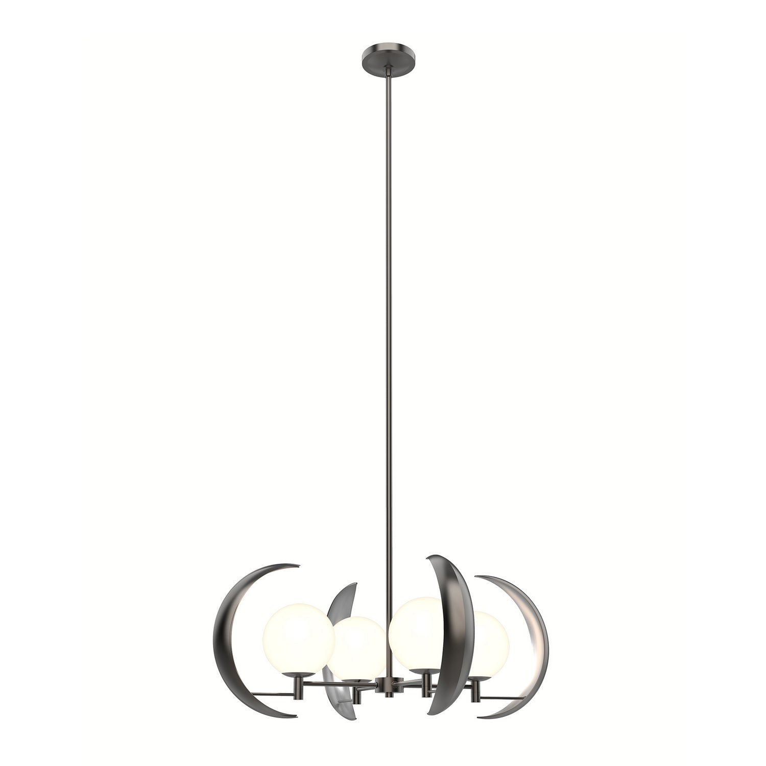 Alora - CH351204UB - Four Light Chandelier - Celeste - Urban Bronze